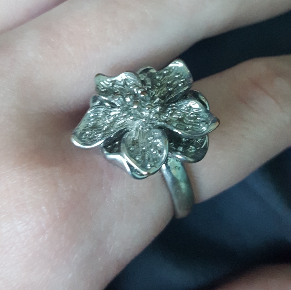 Layered Flower Ring